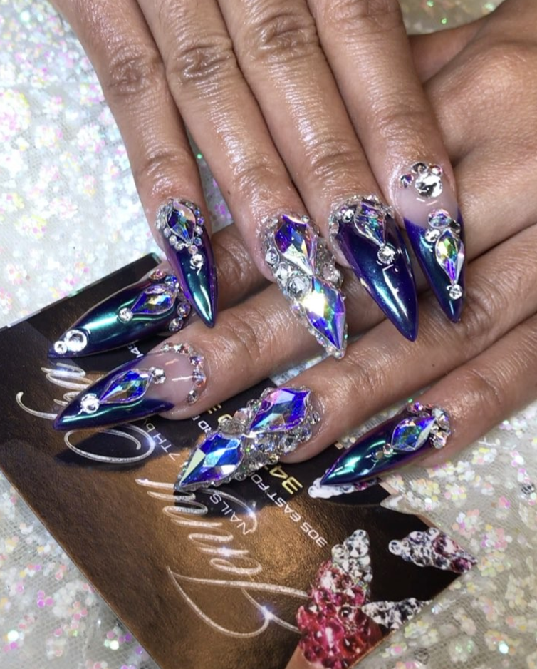 You’ll Need Eclipse Glasses To See Cardi B.’s Latest Nail Art